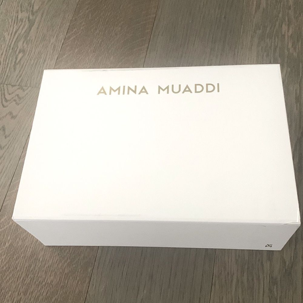 Amina Muaddi Empty Replacement Magnetic Close Shoe Box 12”x8”x4.5”